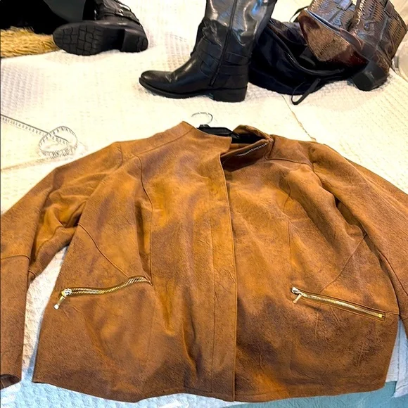 Chico’s Brown Women's Jacket - Picture 1 of 2